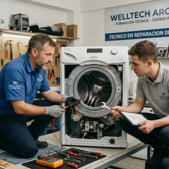 Foto del curso Tecnico en reparacion de lavarropas y electrodomesticos